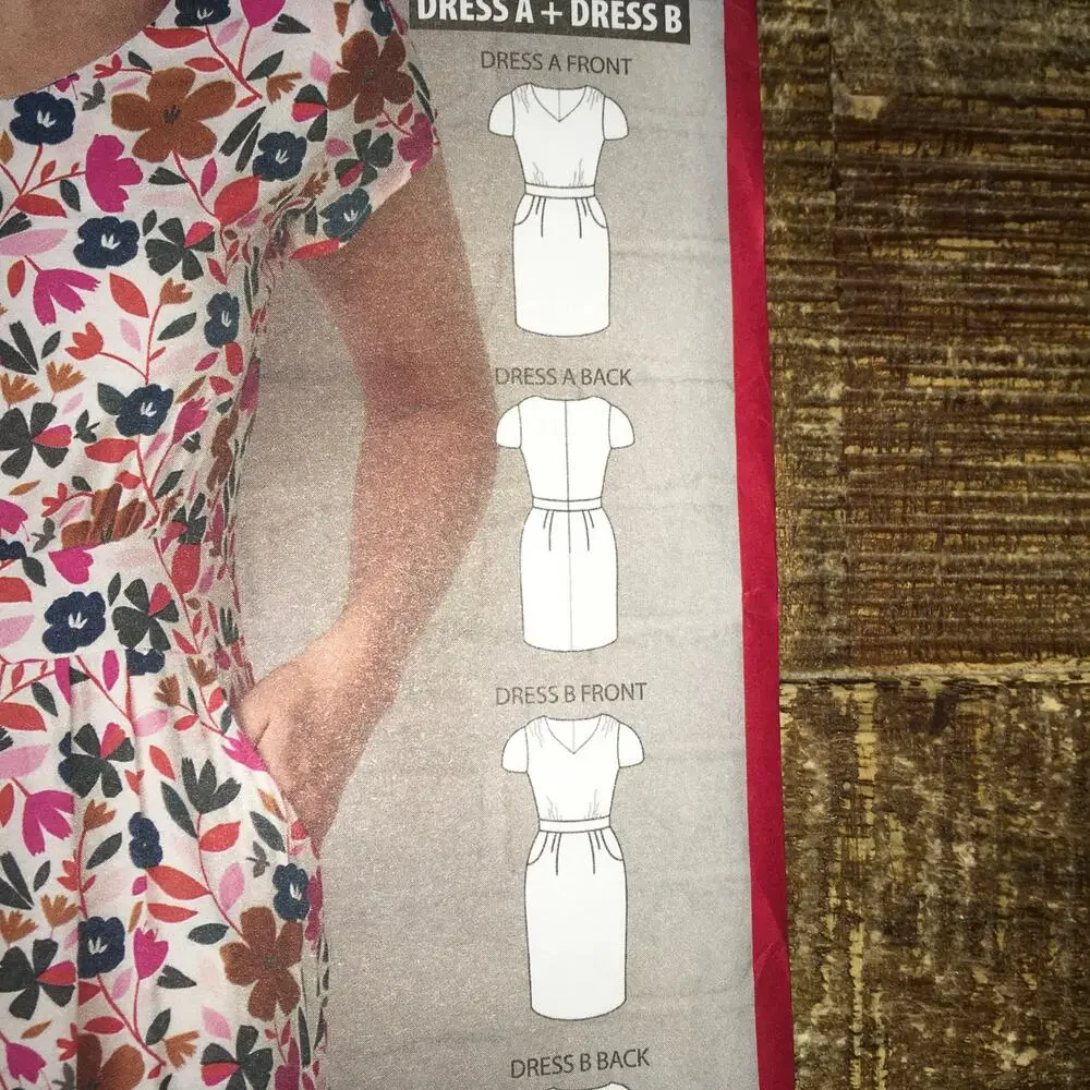 Simply Sewing Pattern The Amelia Dress Must Have Capsule Wardrobe 4-18 UNCUT
